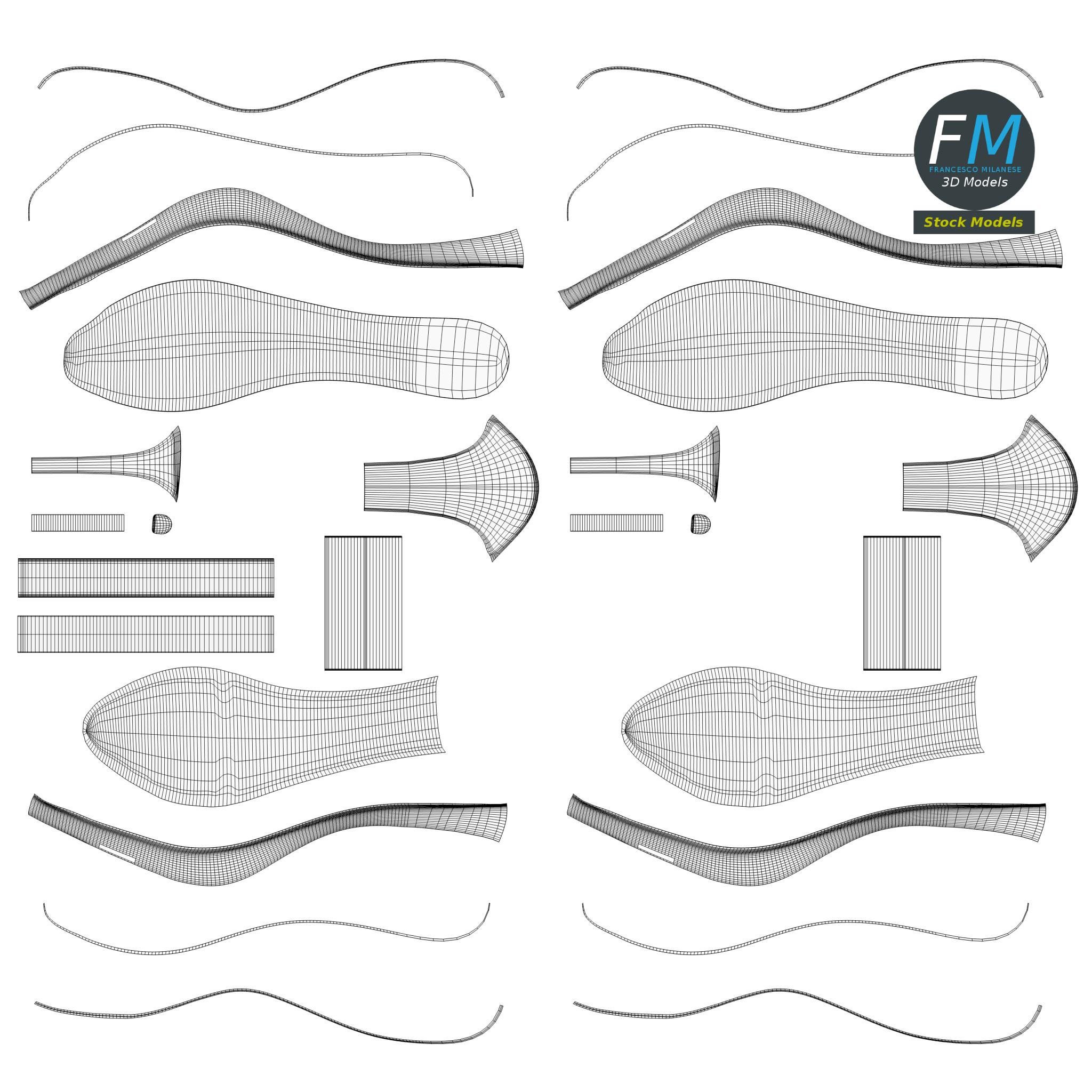 3D-Modell - Sandaletten mit Absatz - 11 3D-Modell - Sandaletten mit Absatz - 11