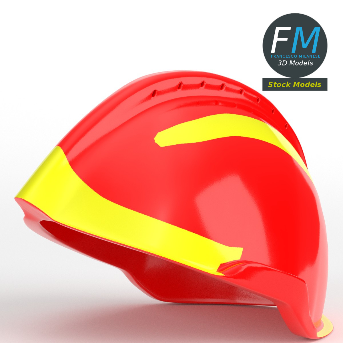 3D-Modell - Schutzhelm - 01
