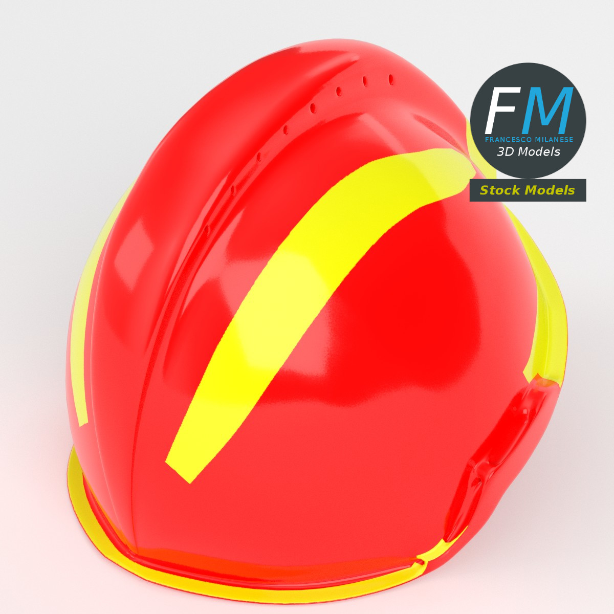 3D-Modell - Schutzhelm - 02