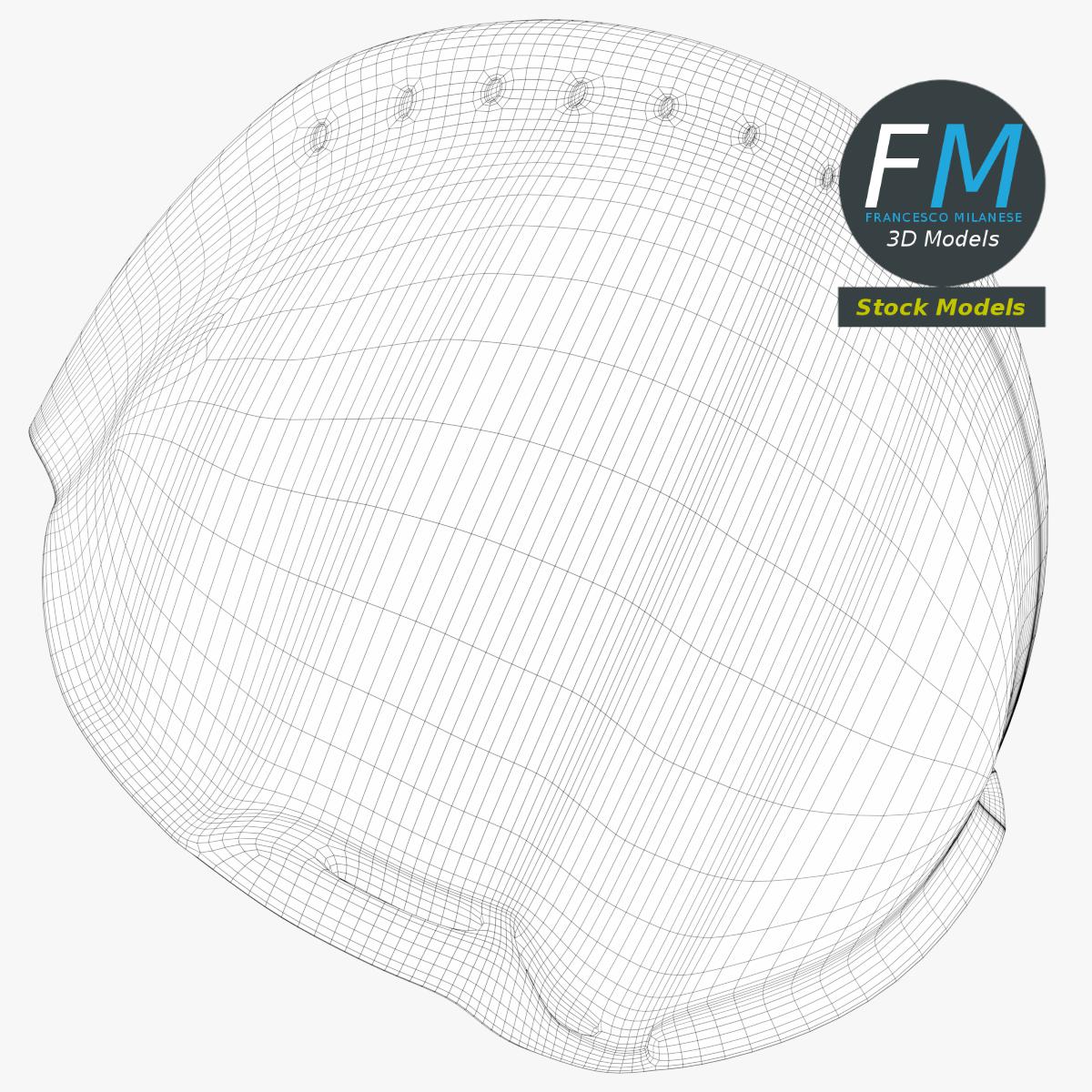 3D-Modell - Schutzhelm - 07