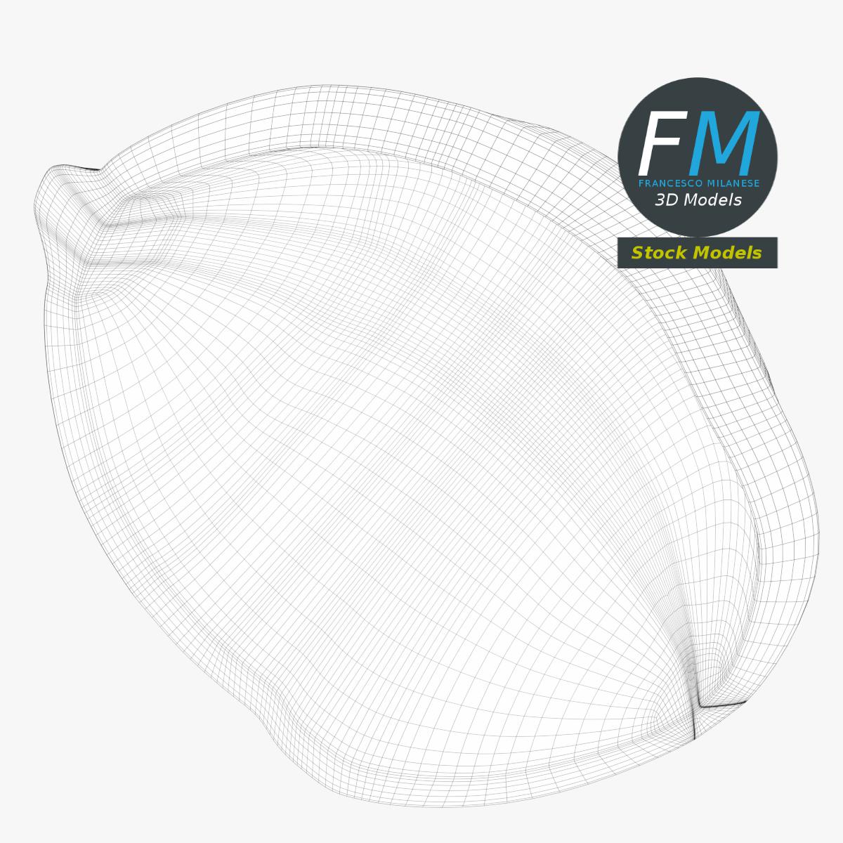 3D-Modell - Schutzhelm - 08