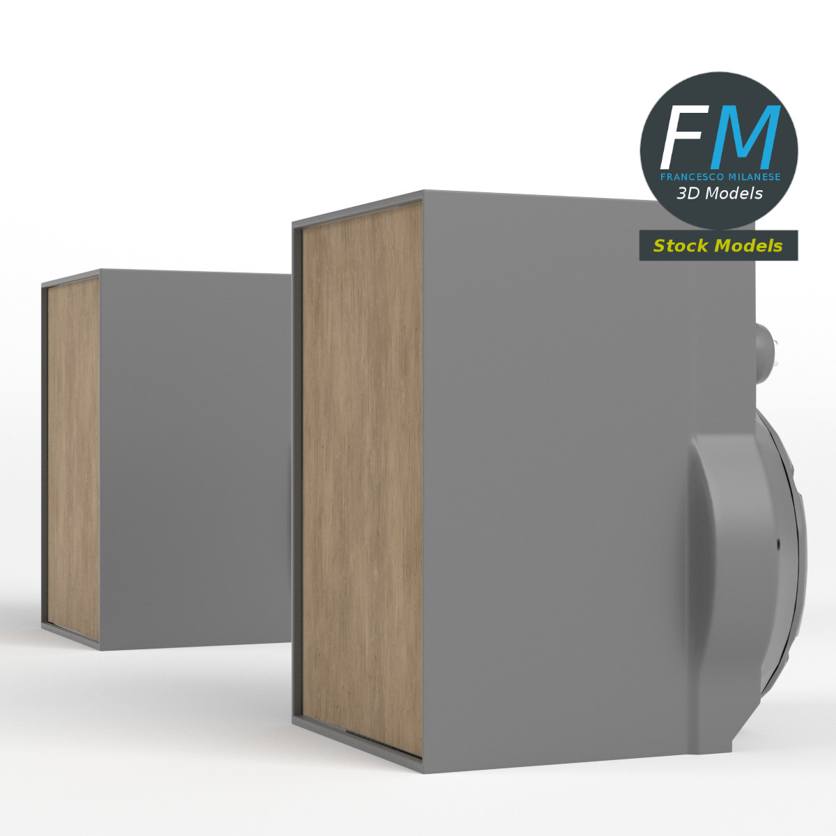3D-Modell - Hi-Fi-Lautsprecher - 04