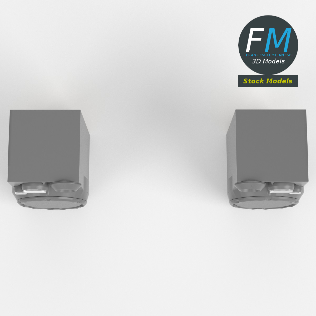 3D-Modell - Hi-Fi-Lautsprecher - 06