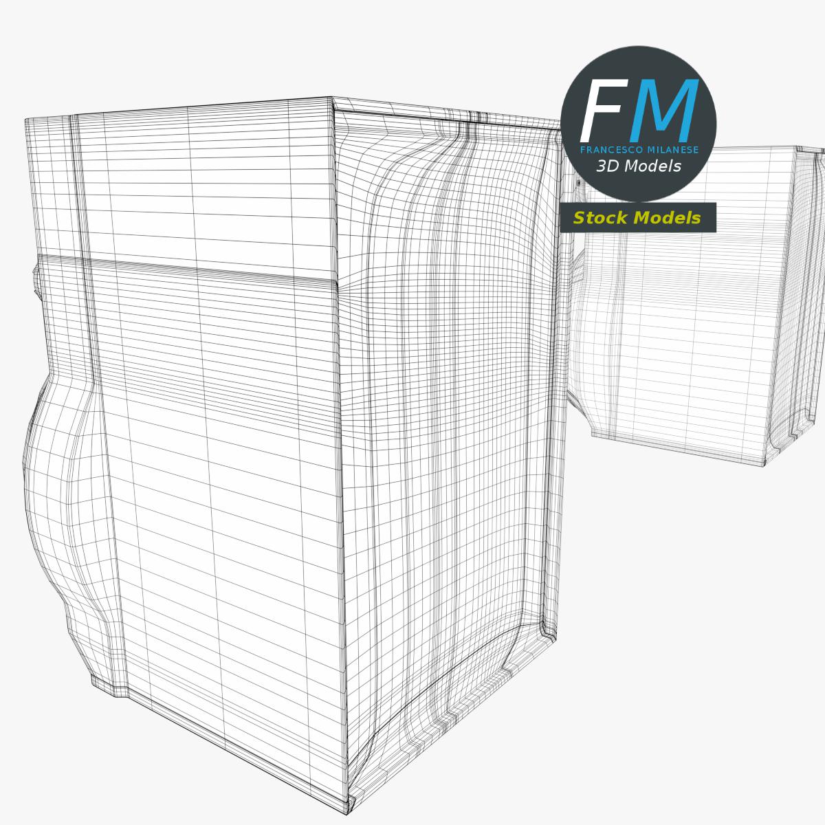 3D-Modell - Hi-Fi-Lautsprecher - 08