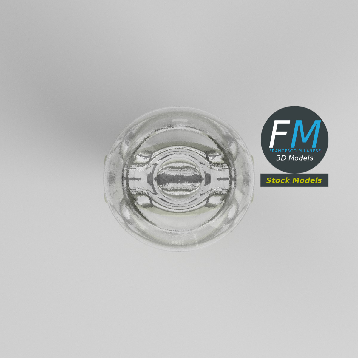 3D-Modell - Hochleistungs-Halogenlampe - 06