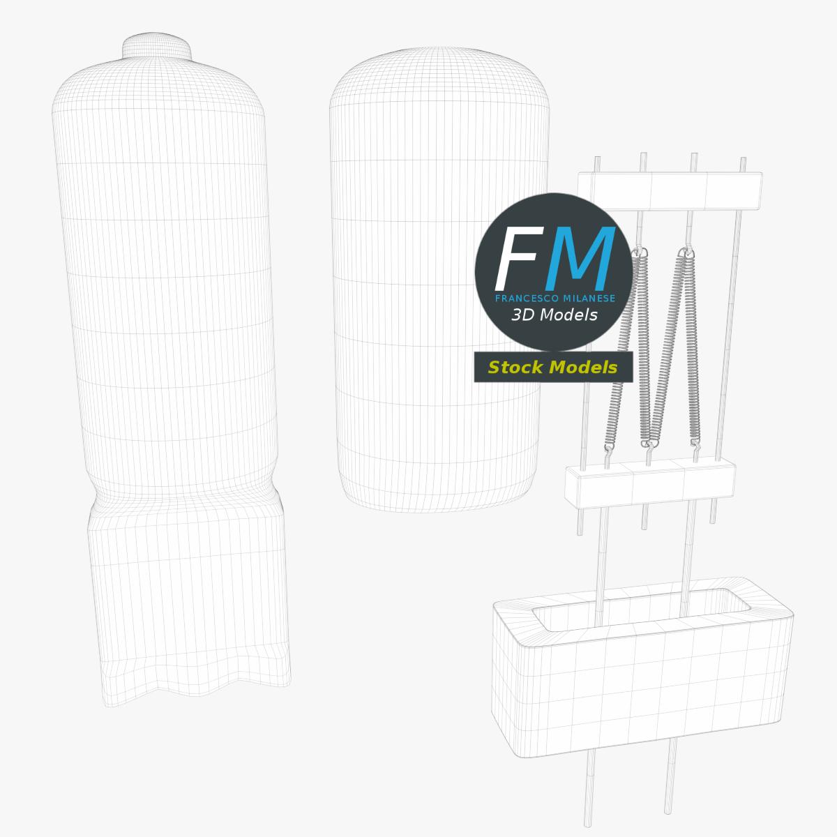 3D-Modell - Hochleistungs-Halogenlampe - 08