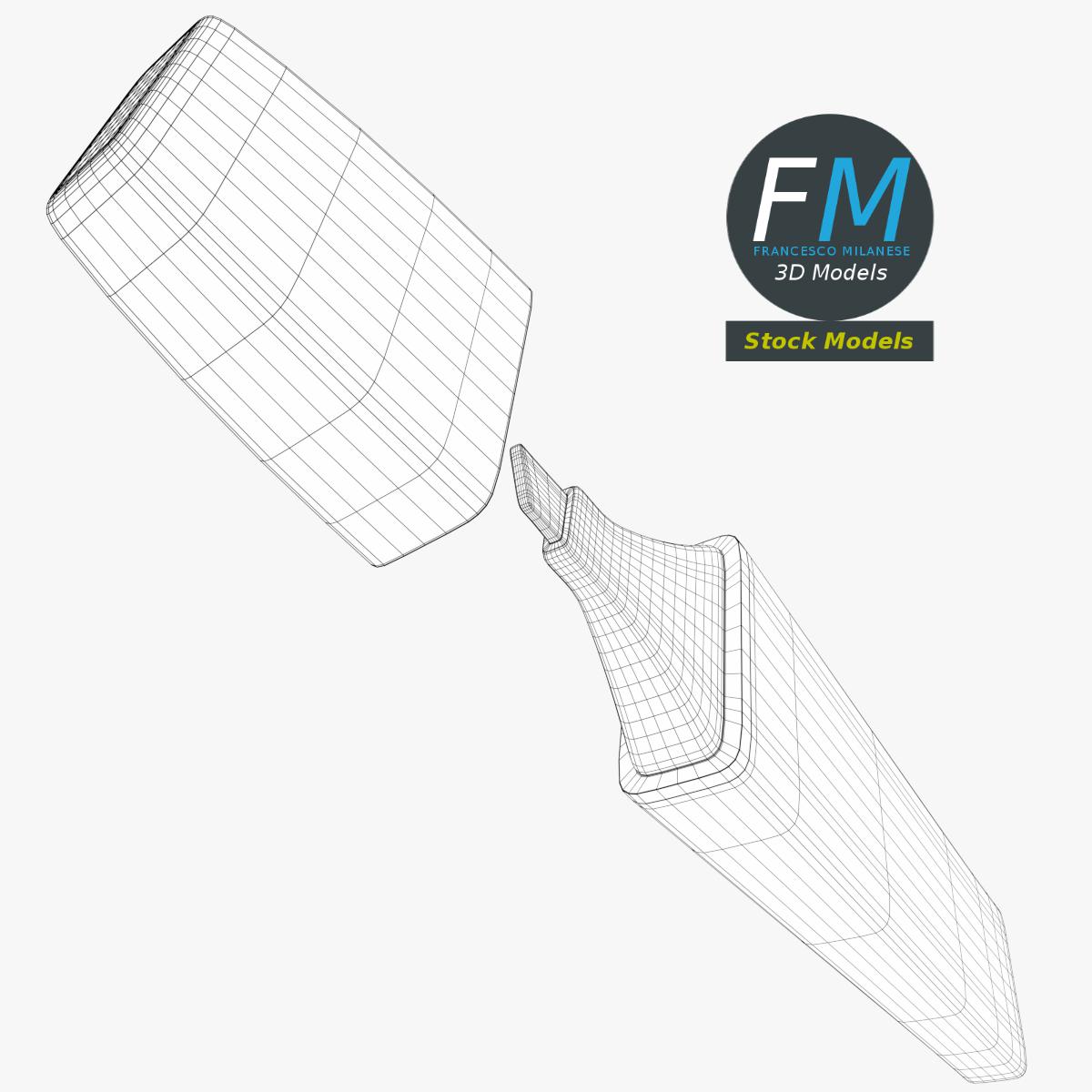 3D-Modell - Textmarker - 07