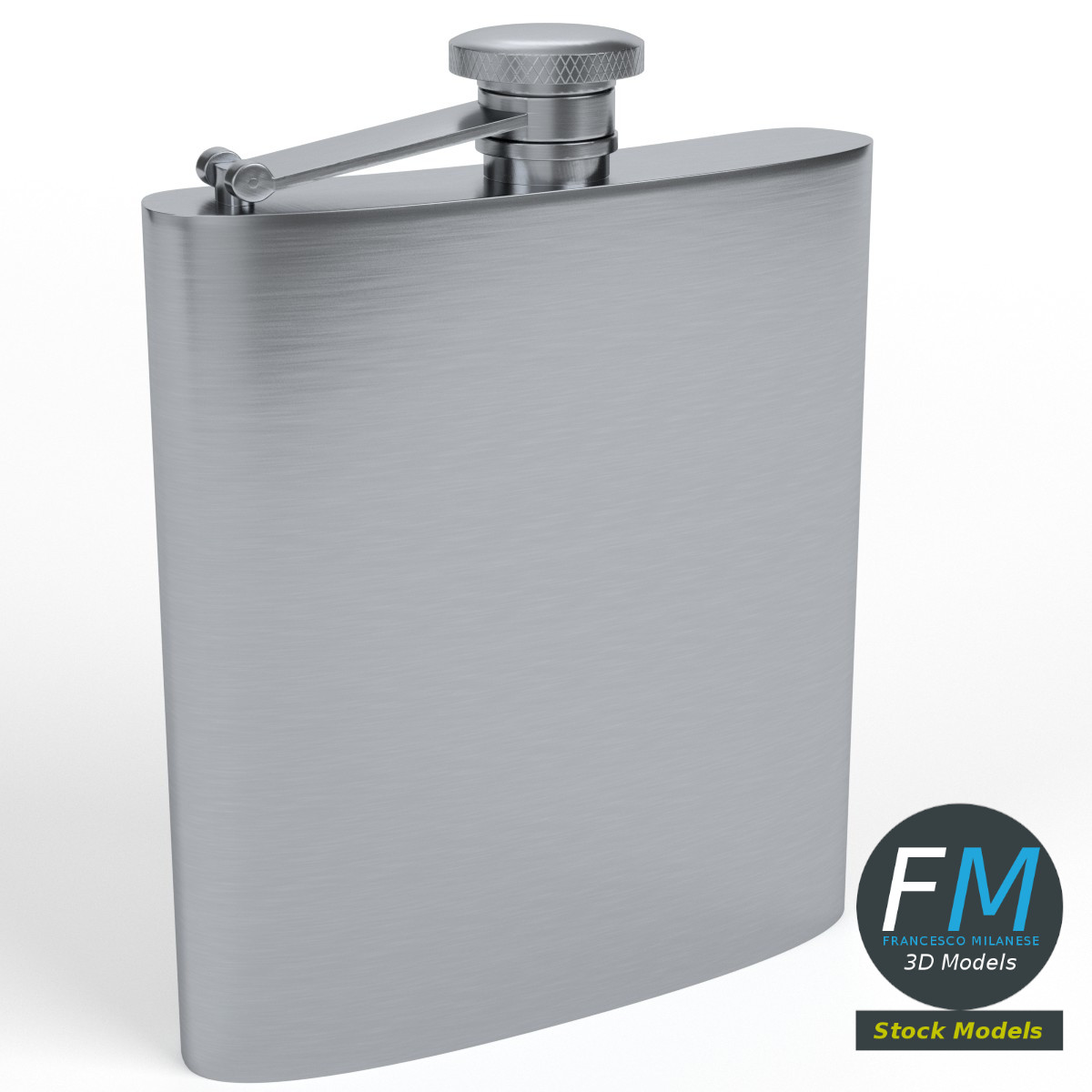 3D-Modell - Flachmann - 01