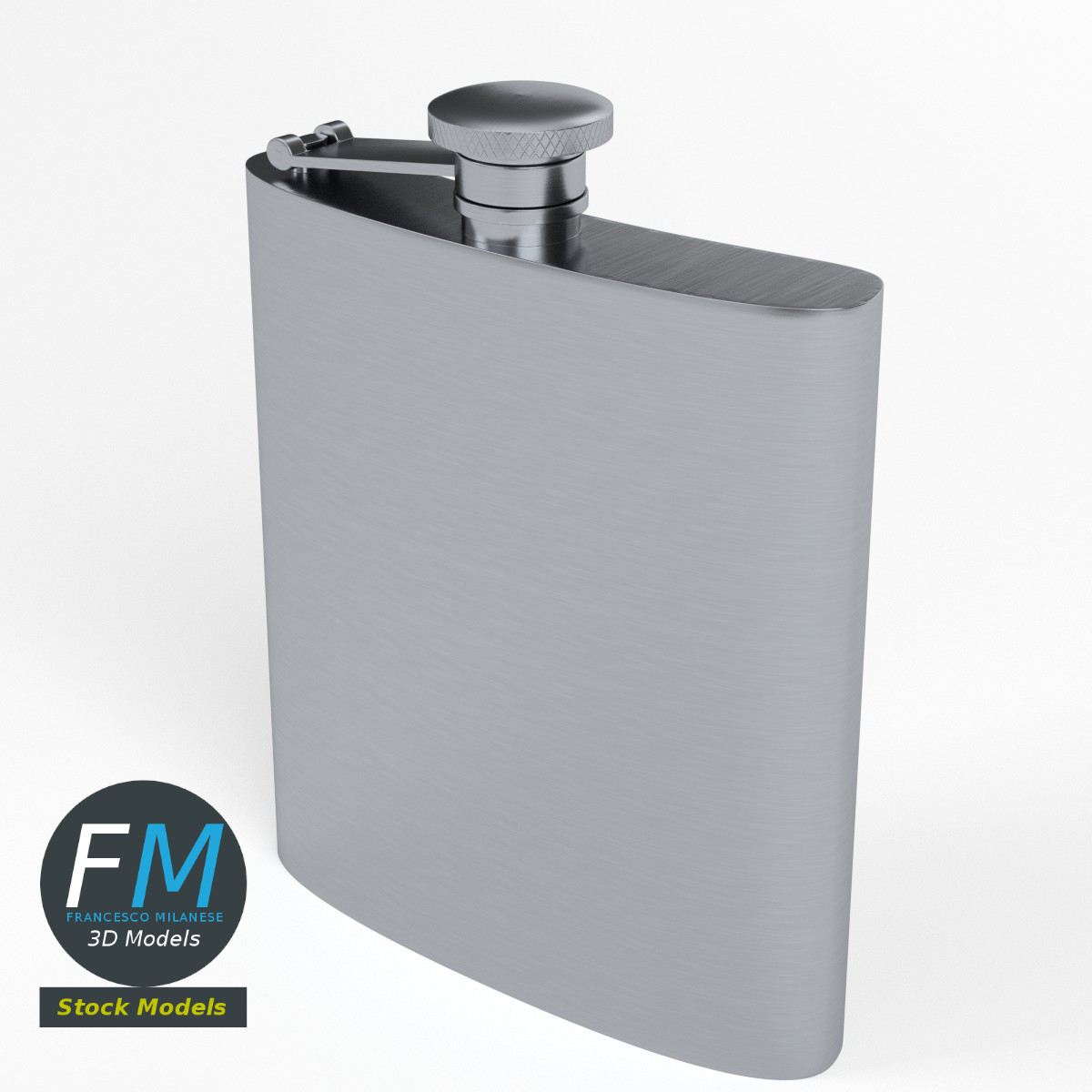 3D-Modell - Flachmann - 02