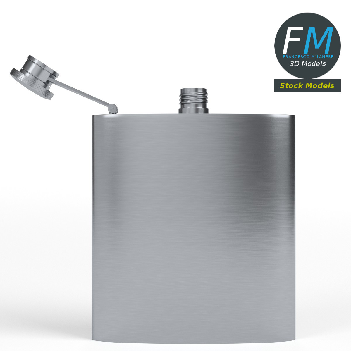 3D-Modell - Flachmann - 03