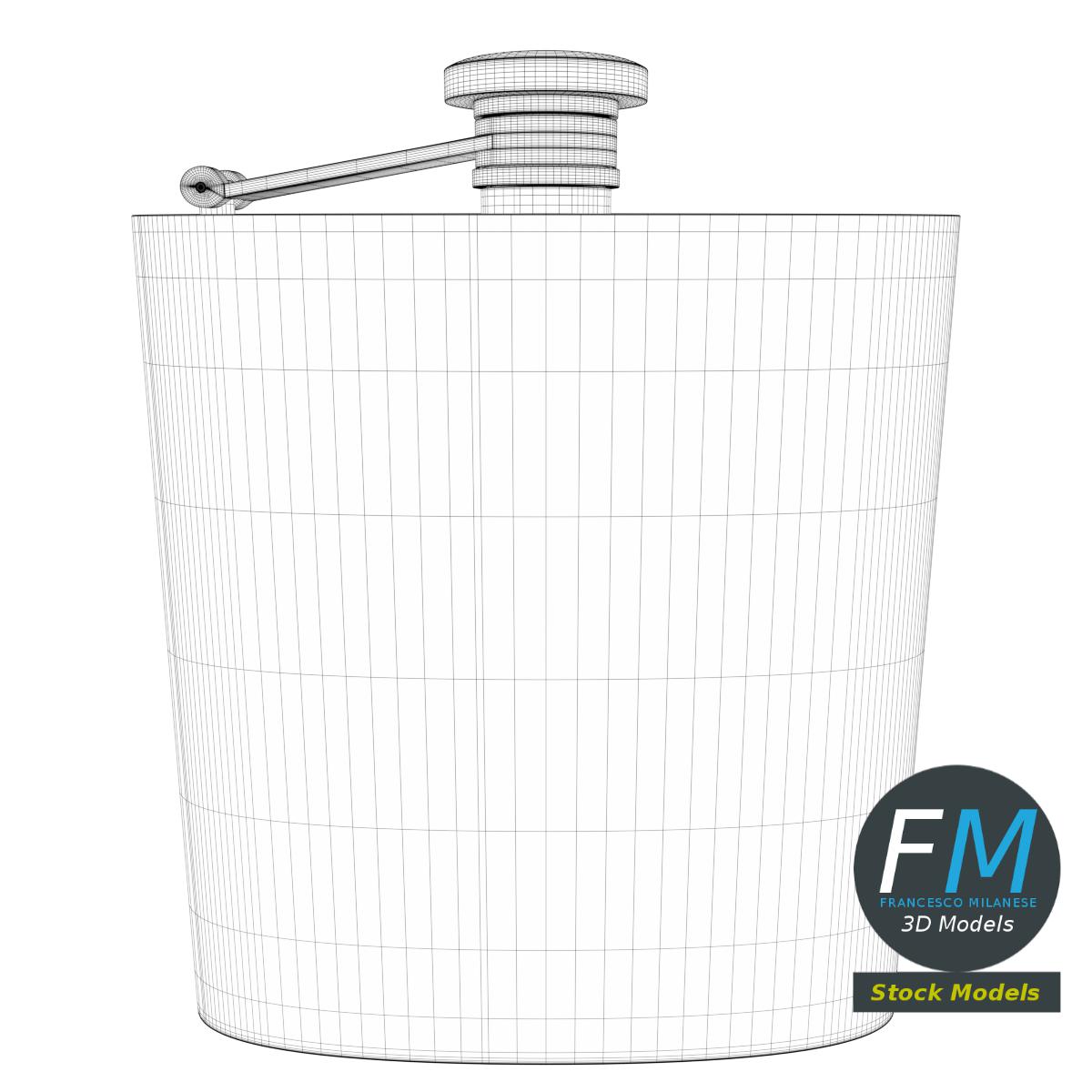 3D-Modell - Flachmann - 07