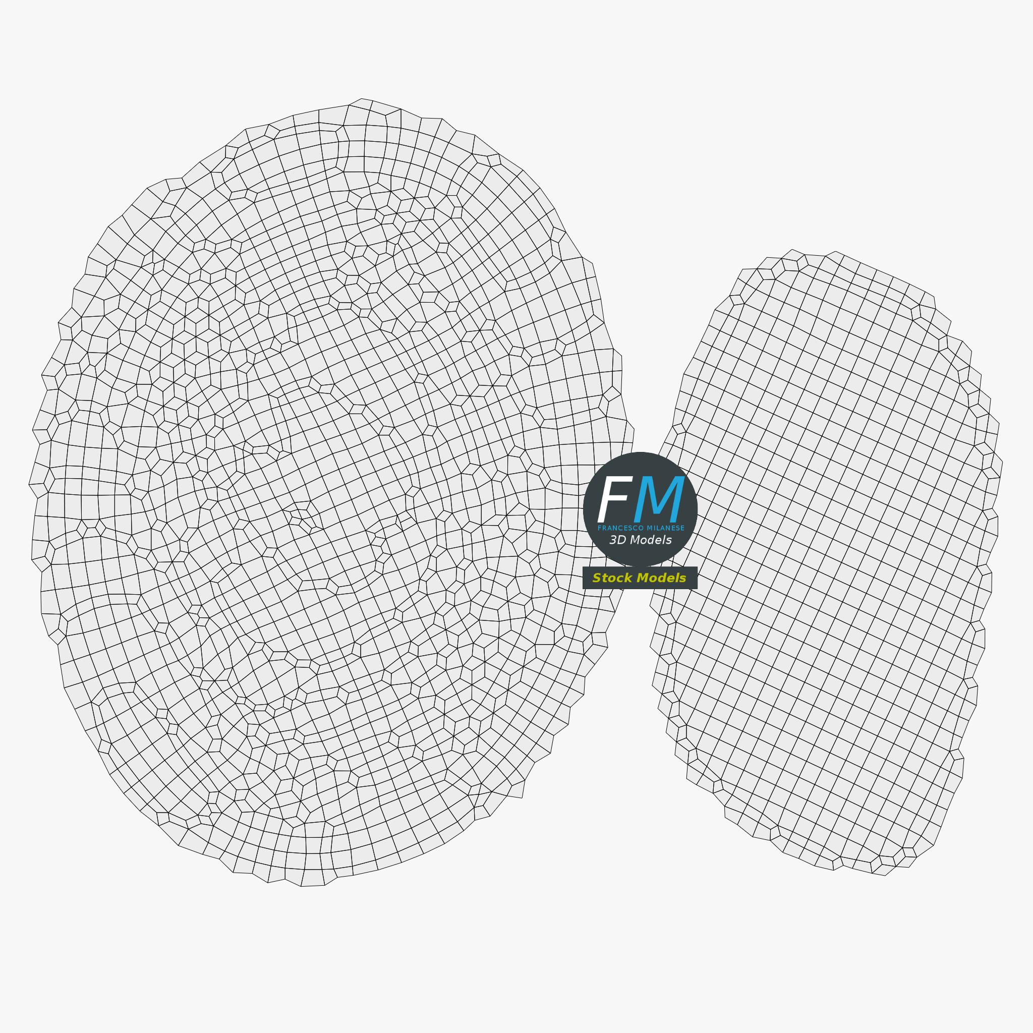 3D-Modell - Hausgemachtes rustikales Brot - 11 3D-Modell - Hausgemachtes rustikales Brot - 11