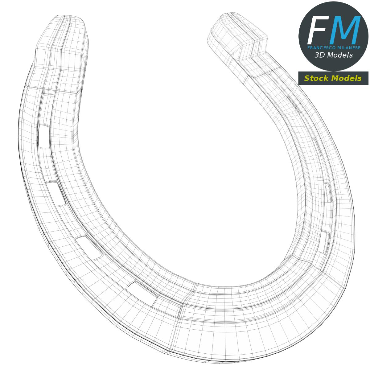3D-Modell - Hufeisen - 07
