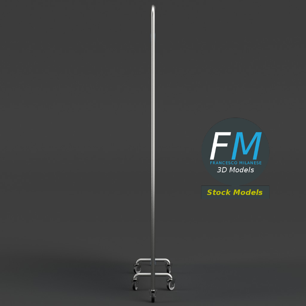 3D-Modell - Krankenhaus-Sichtschutz - 04