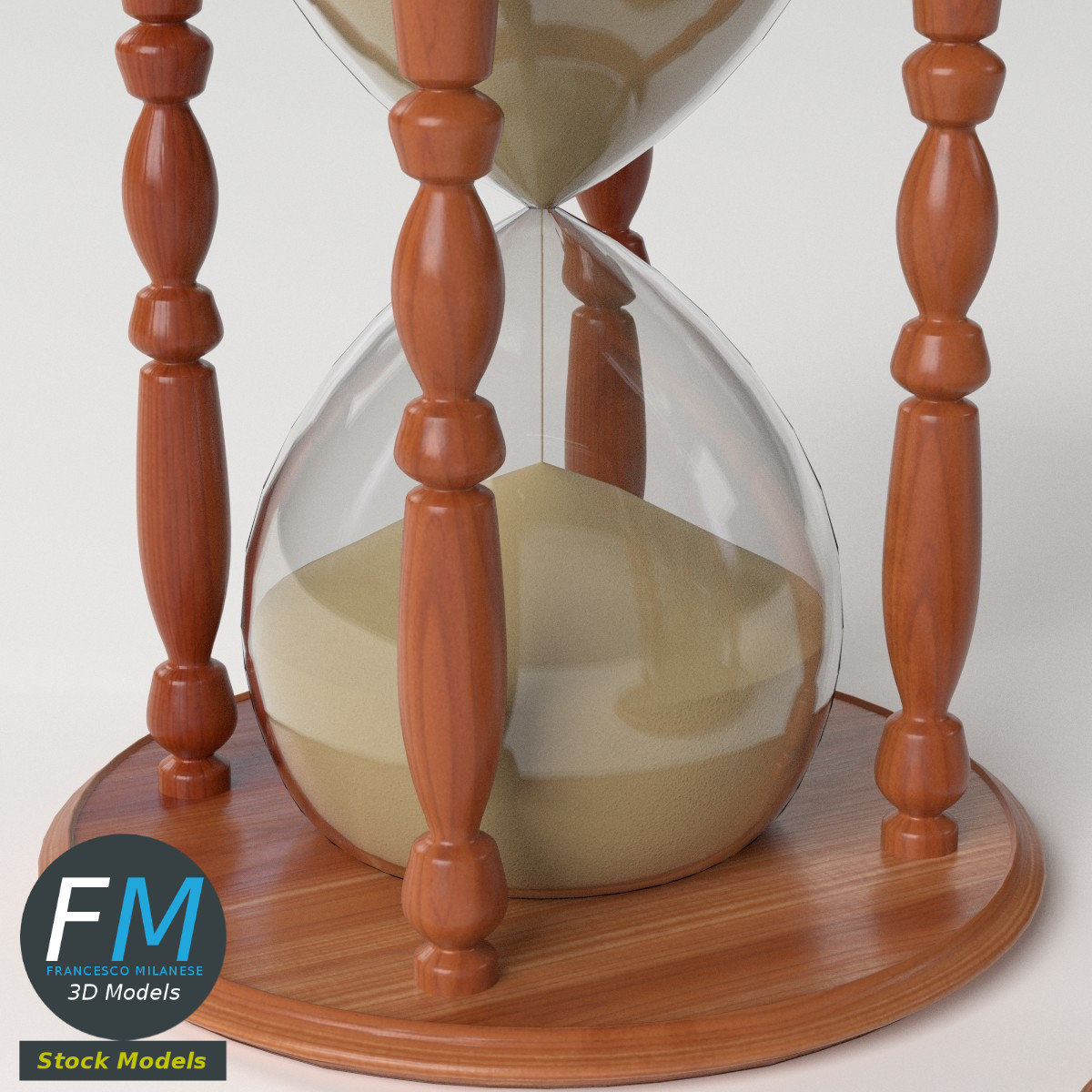 3D-Modell - Sanduhren-Set - 05