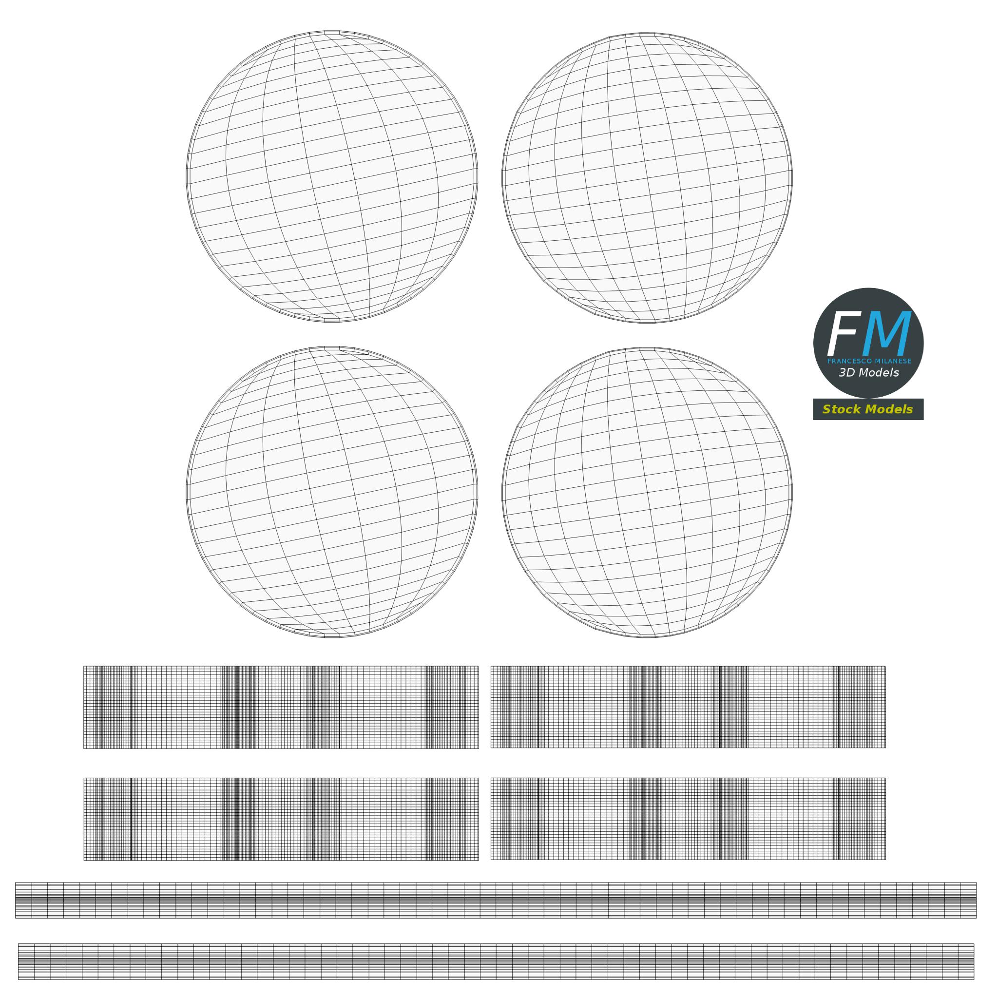 3D-Modell - Sanduhren-Set - 14