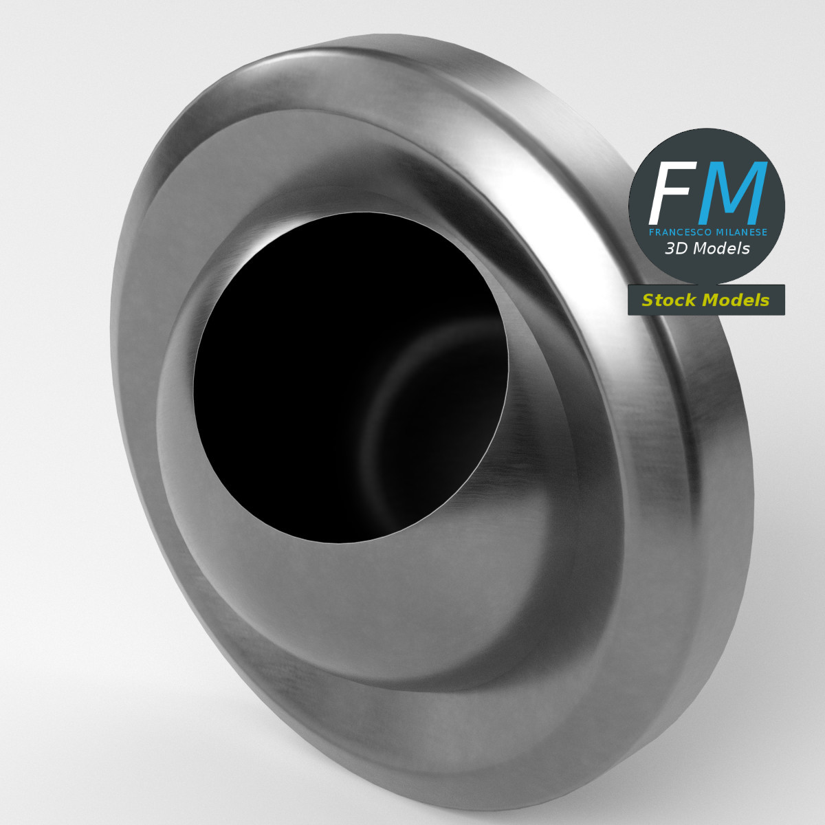 3D-Modell - HVAC-Düsendiffusor - 05