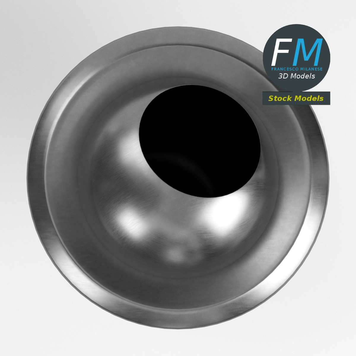 3D-Modell - HVAC-Düsendiffusor - 06