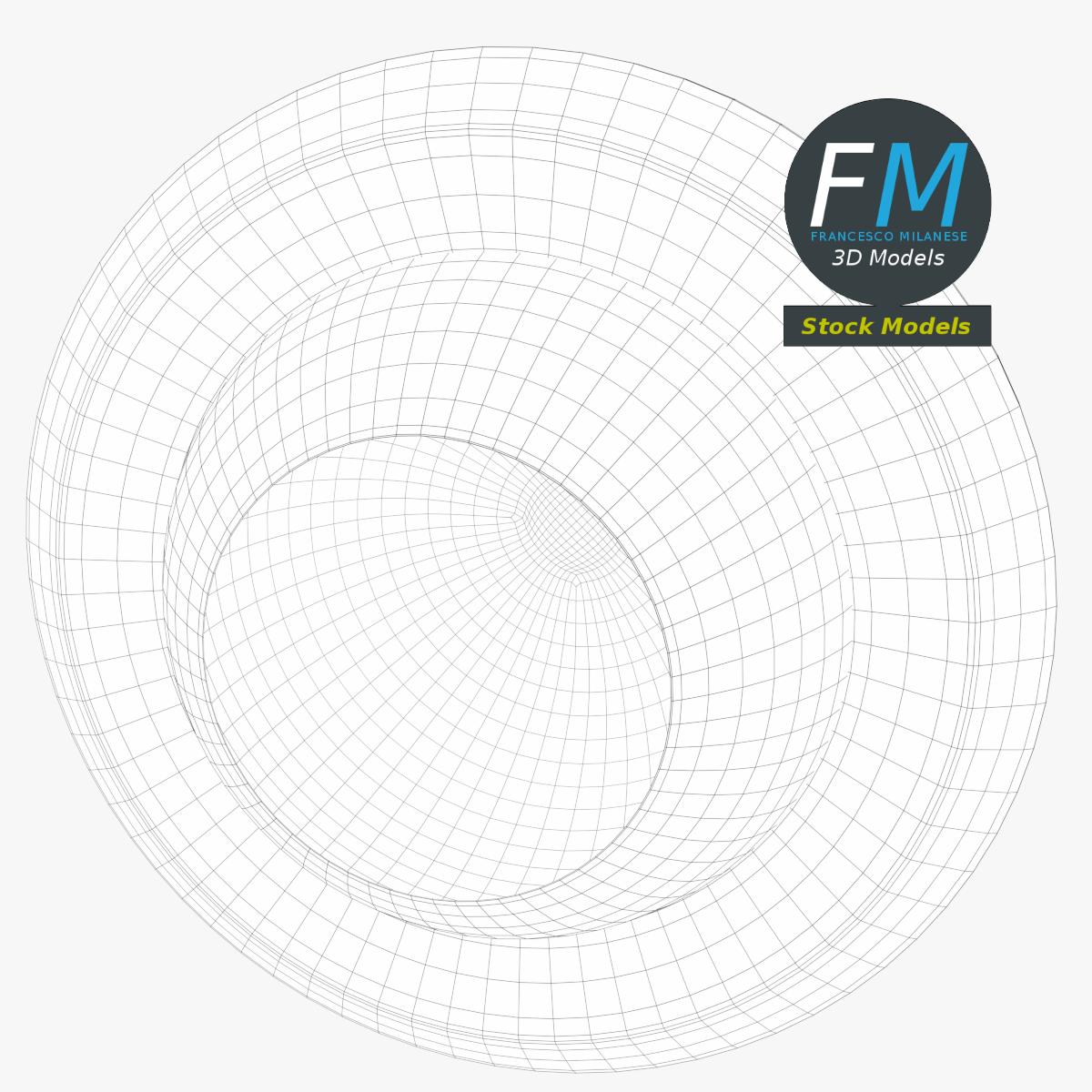 3D-Modell - HVAC-Düsendiffusor - 07