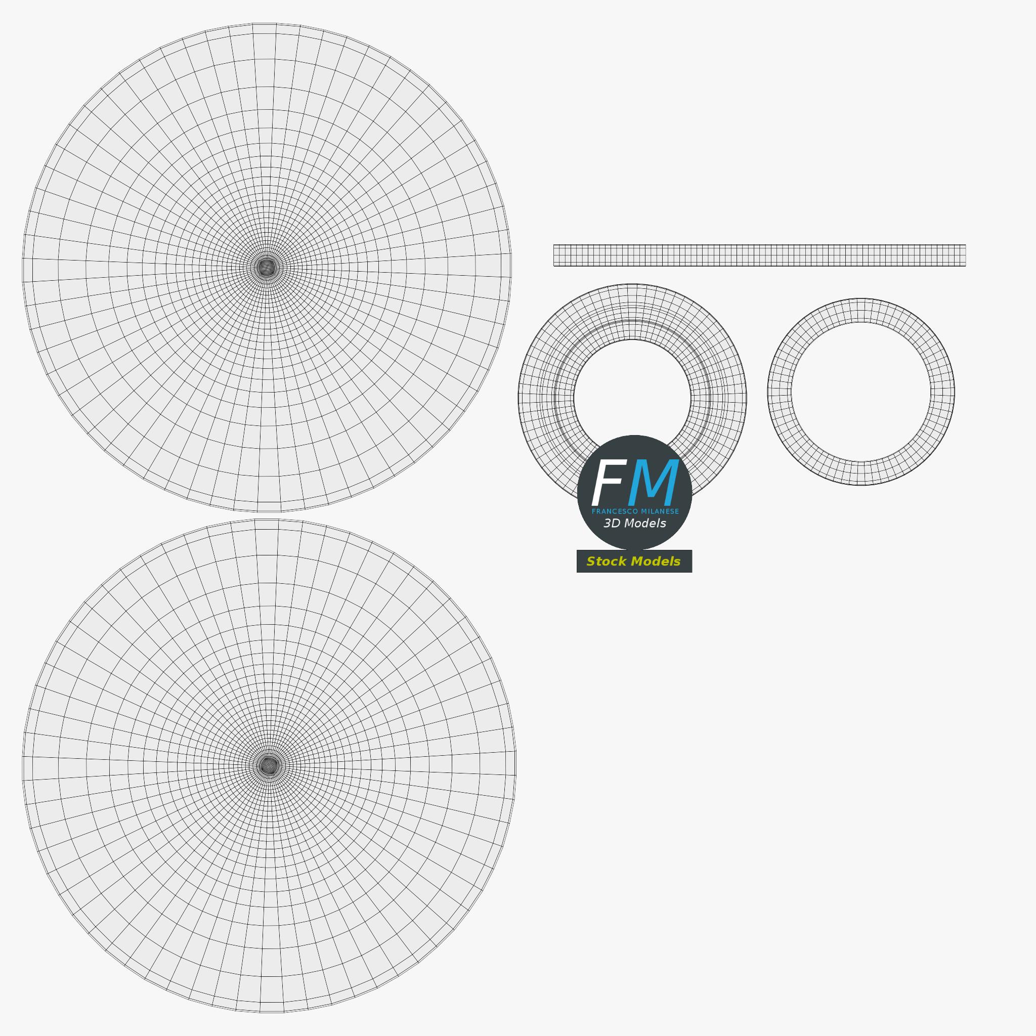 3D-Modell - HVAC-Düsendiffusor - 11 3D-Modell - HVAC-Düsendiffusor - 11