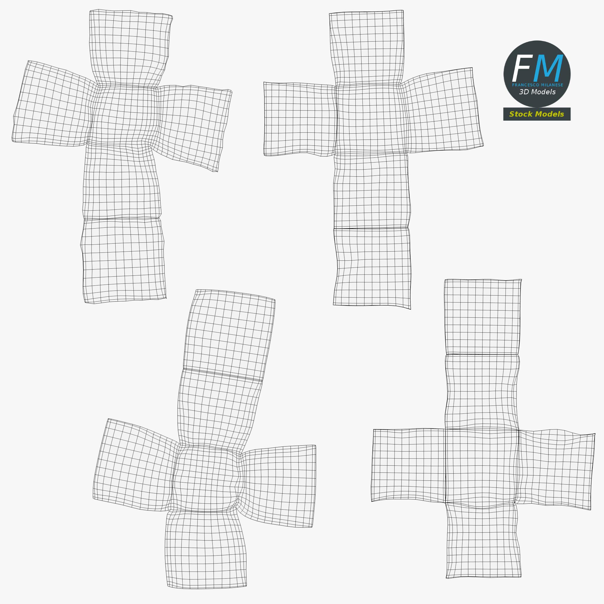 3D-Modell - Eiswürfel - 11 3D-Modell - Eiswürfel - 11