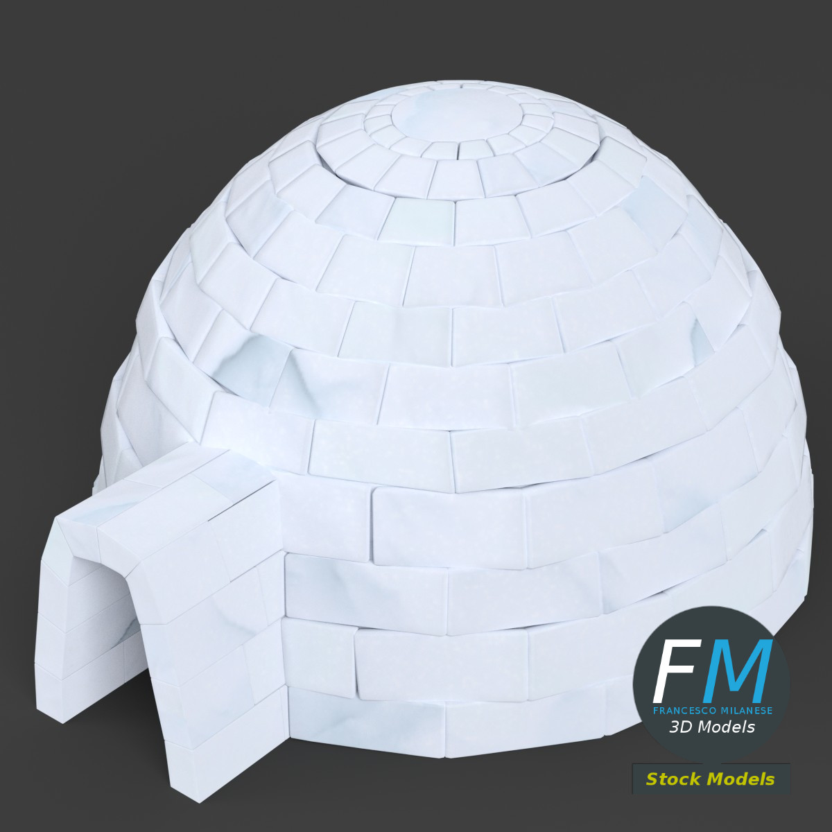 3D-Modell - Iglu - 02