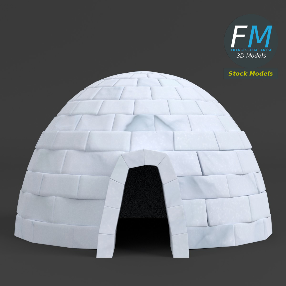 3D-Modell - Iglu - 03