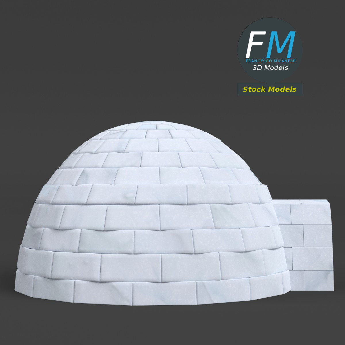 3D-Modell - Iglu - 04