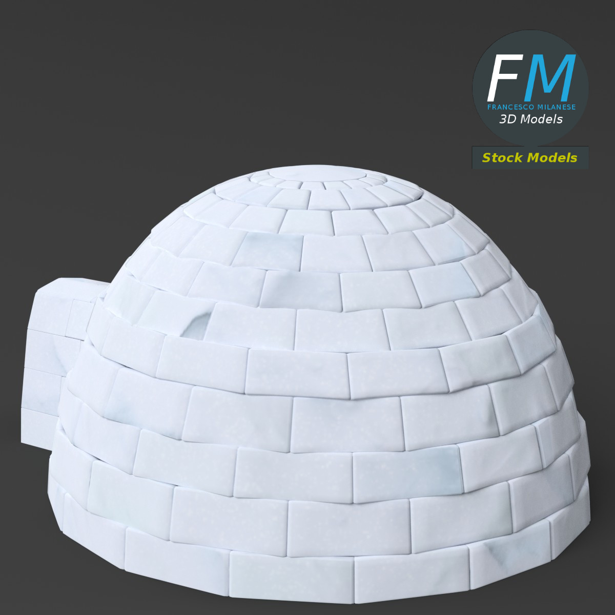 3D-Modell - Iglu - 05