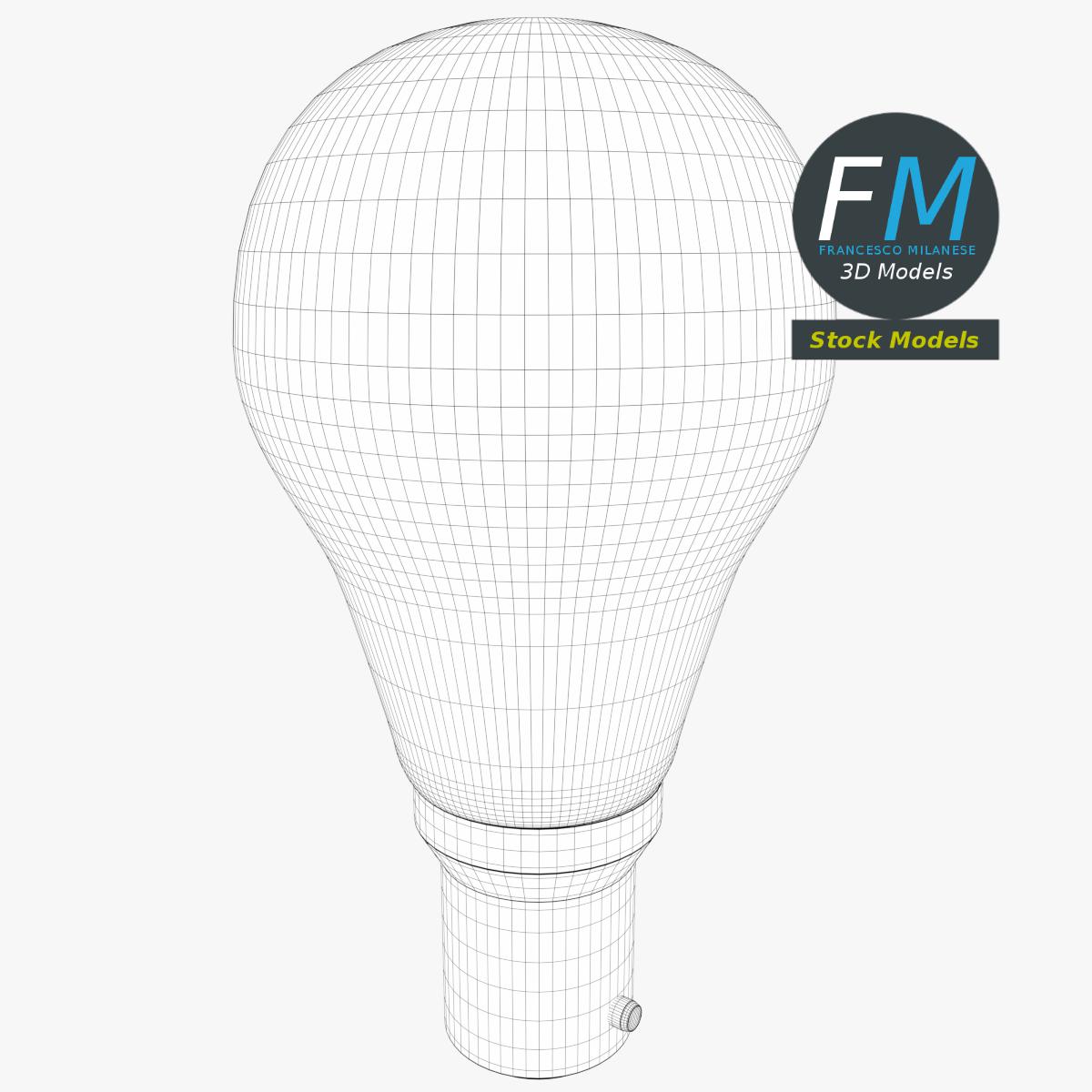3D-Modell - Glühlampe - 07