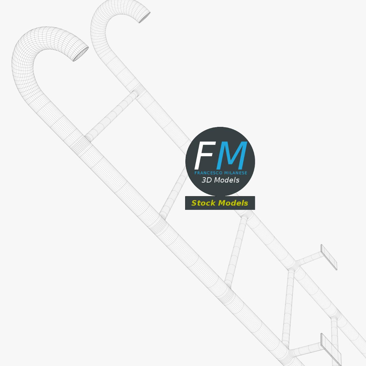 3D-Modell - Industrieleiter - 08