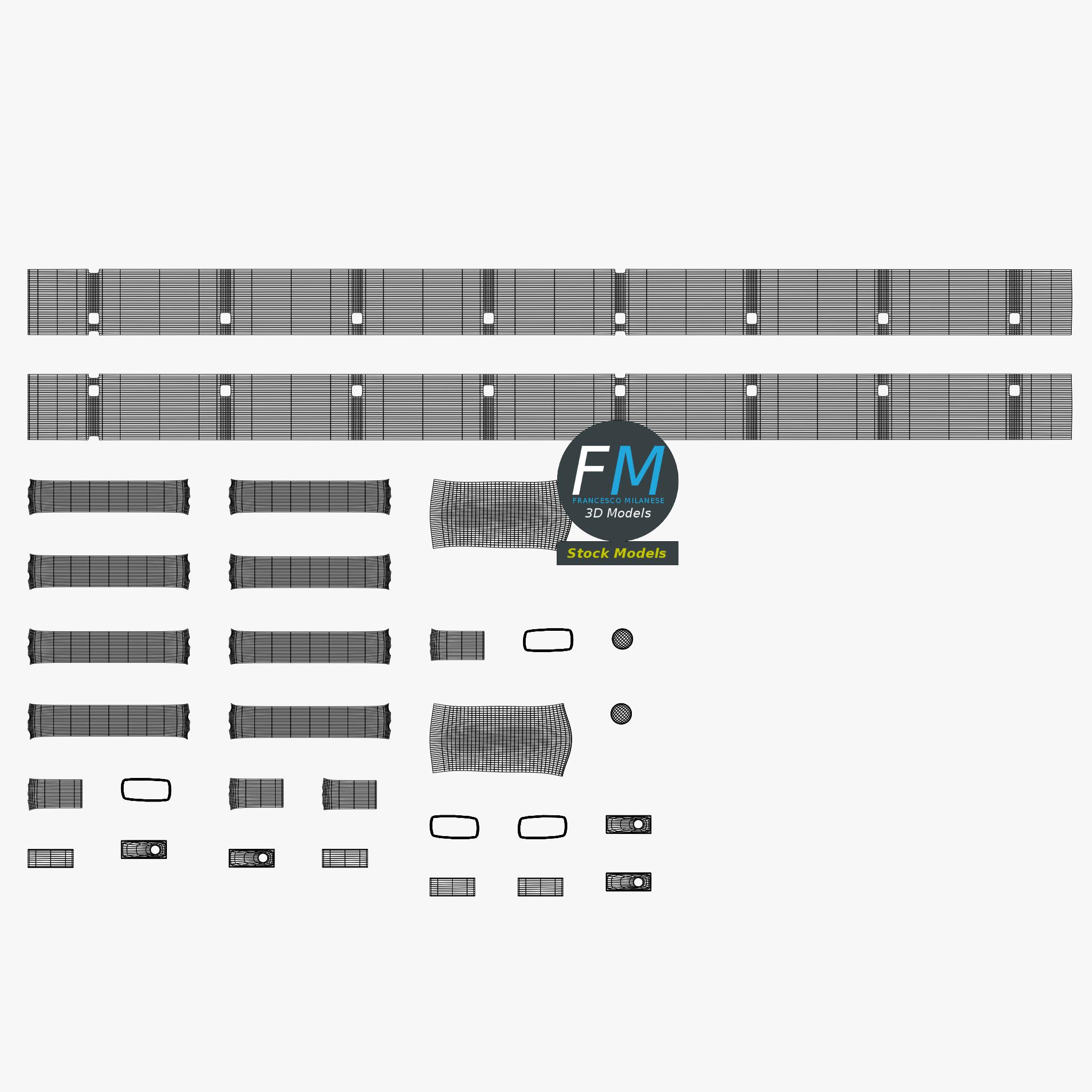 3D-Modell - Industrieleiter - 11 3D-Modell - Industrieleiter - 11