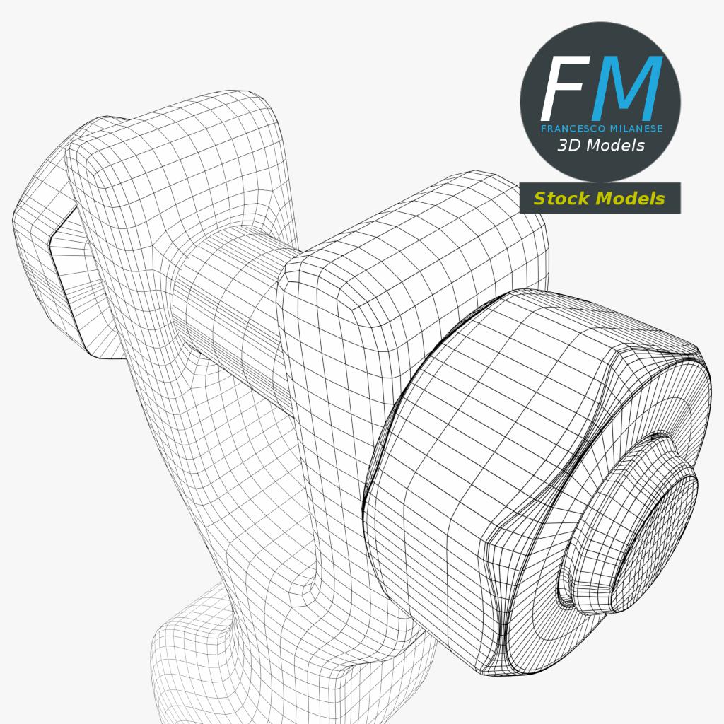 3D-Modell - Industriehaken - 08