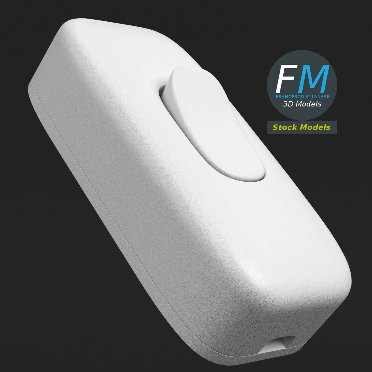 3D-Modell - Zwischenschalter für Kabel - 04