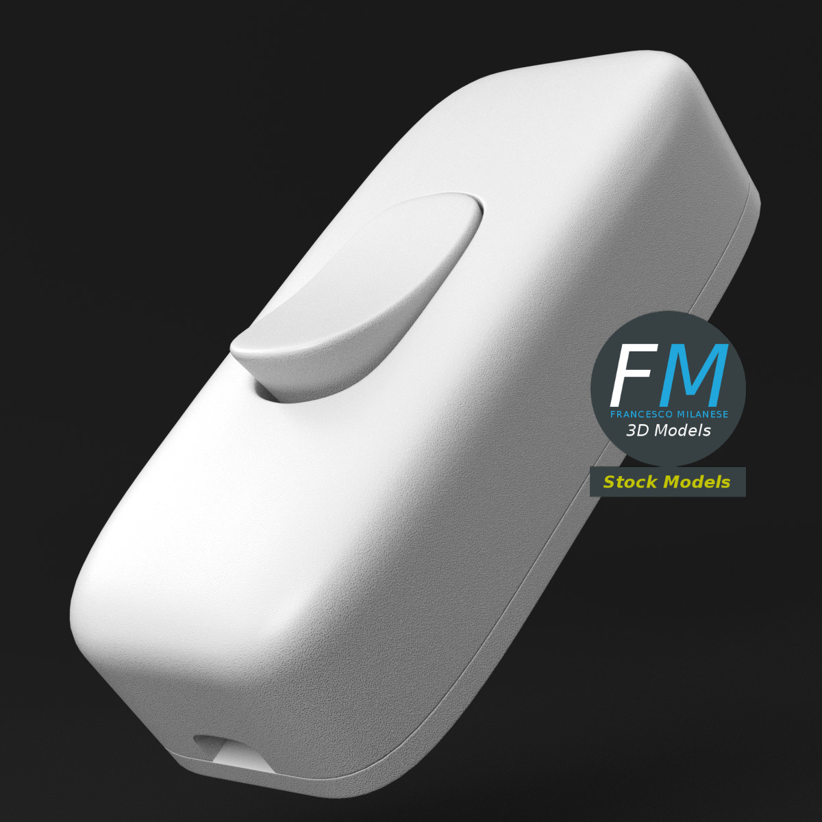 3D-Modell - Zwischenschalter für Kabel - 05