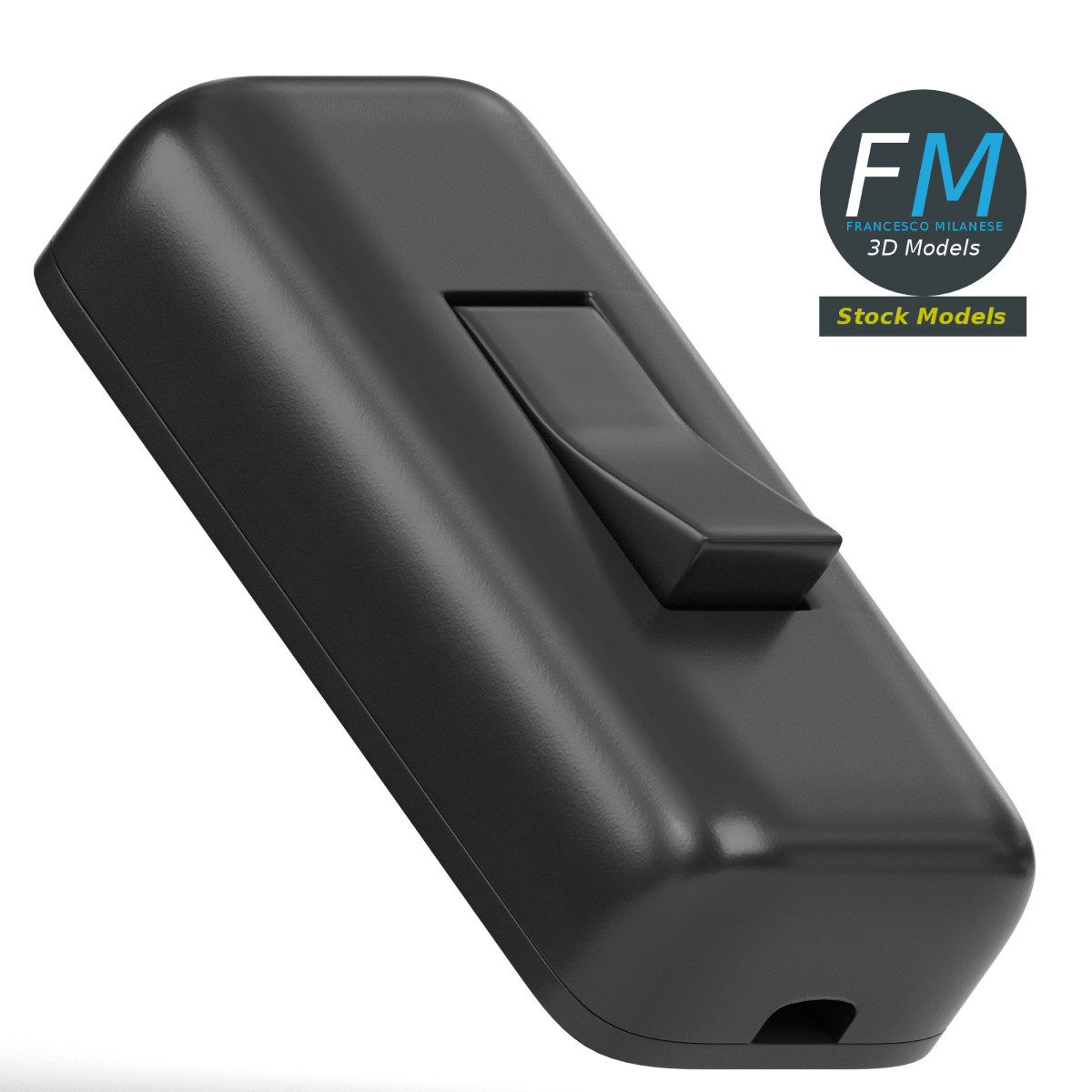 3D-Modell - Zwischenschalter für Kabel - 04