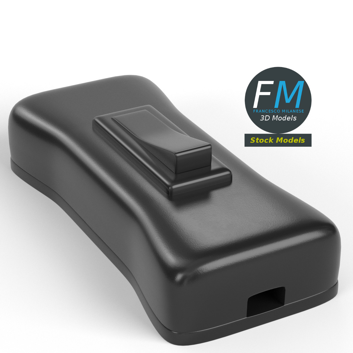 3D-Modell - Zwischenschalter für Kabel - 01