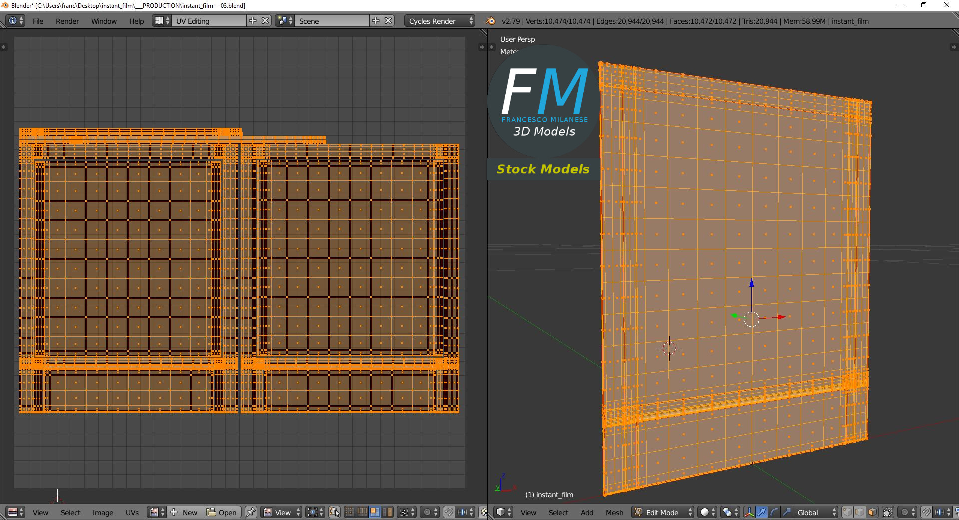 3D-Modell - Sofortbildfoto - 10
