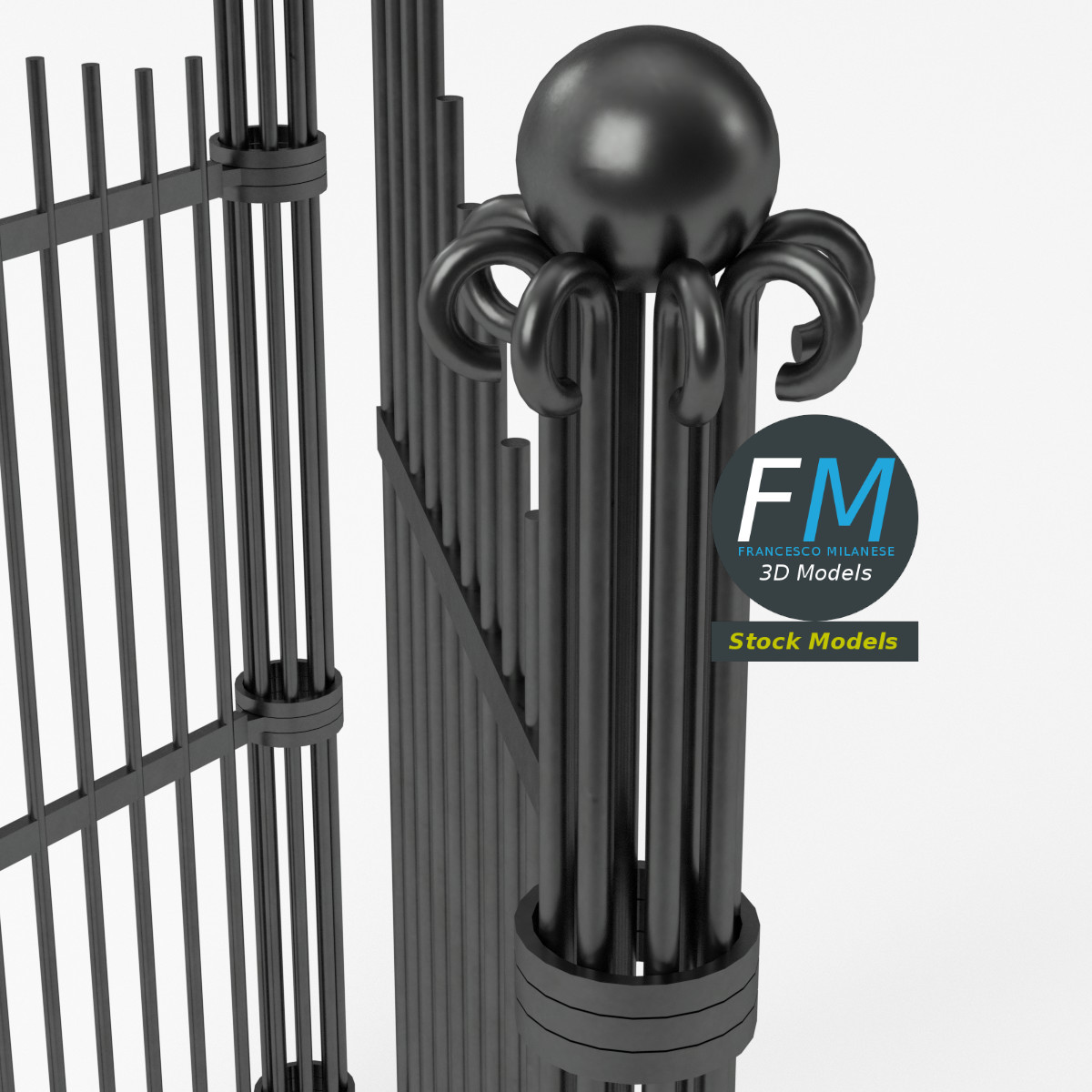 3D-Modell - Eisentor - 05