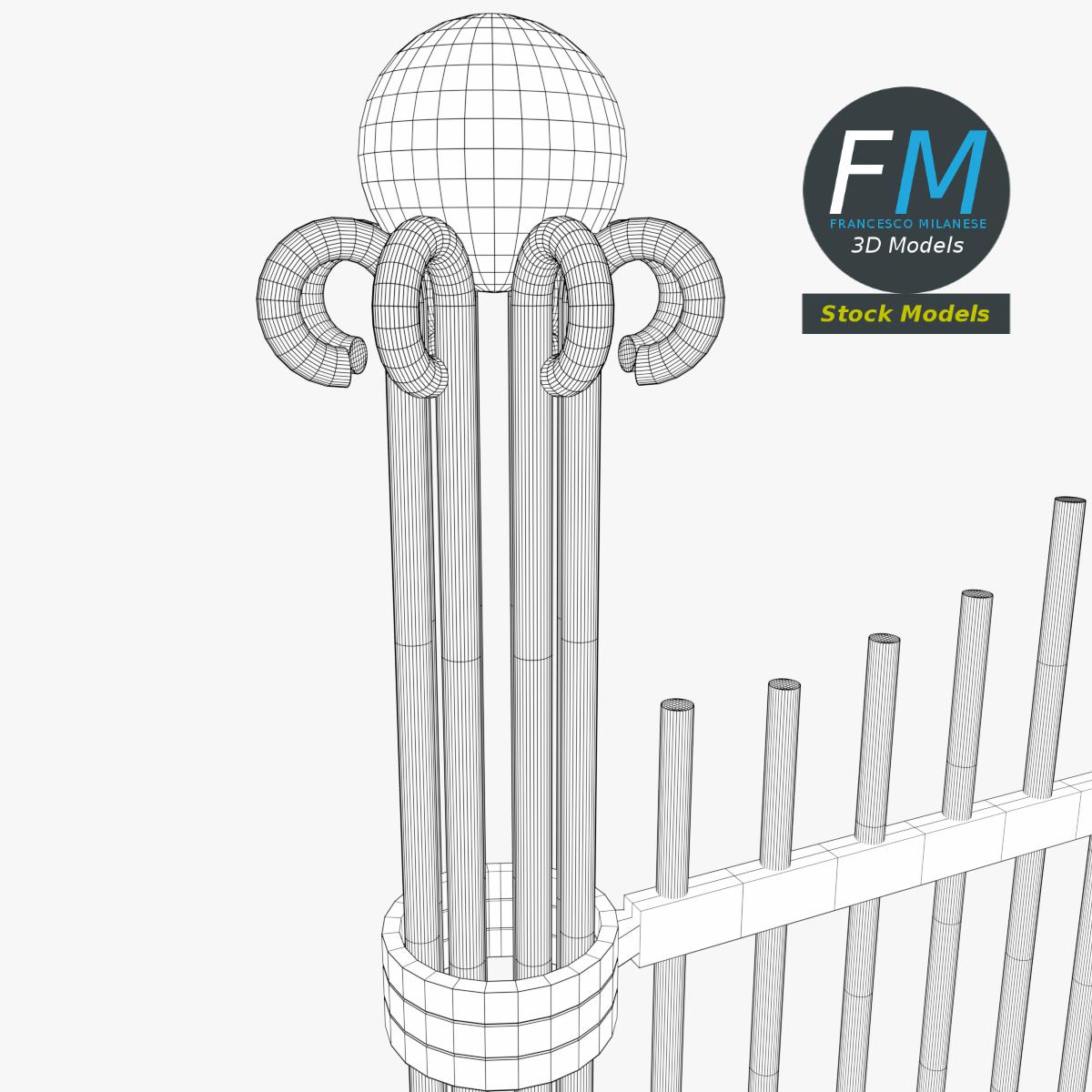 3D-Modell - Eisentor - 08