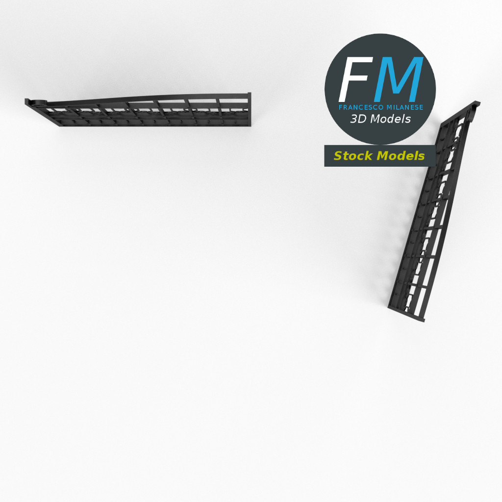 3D-Modell - Ornamentales Eisentor - 06