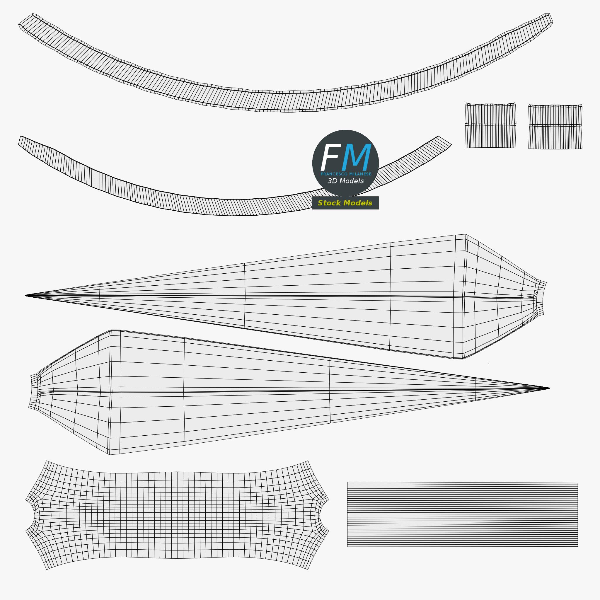 3D-Modell - Japanischer Kunai - 11 3D-Modell - Japanischer Kunai - 11
