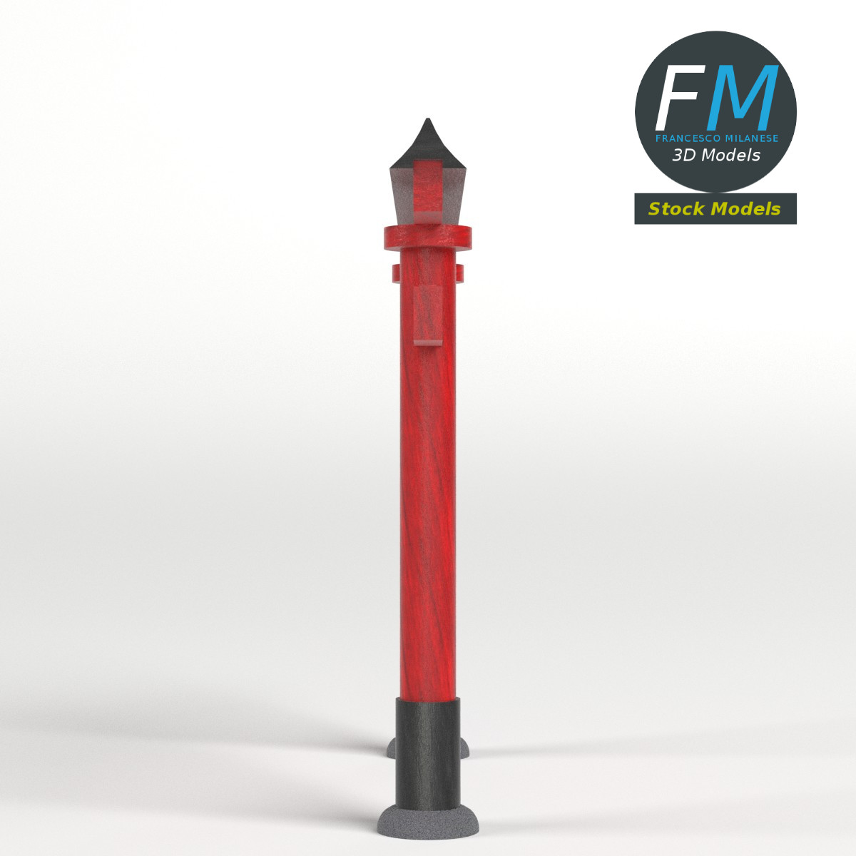 3D-Modell - Japanisches Torii-Tor - 04