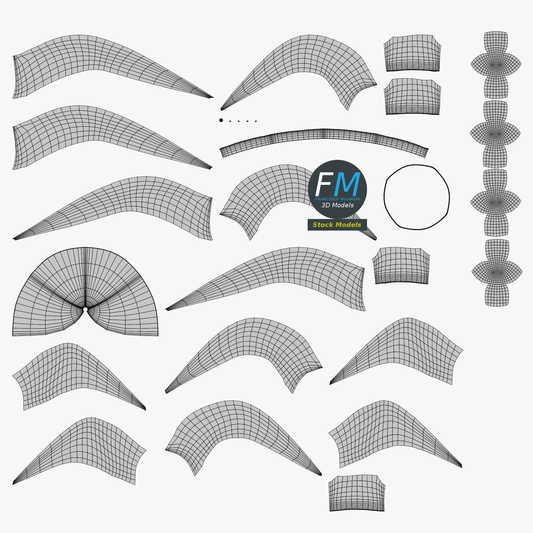 3D-Modell - Hofnarrenmütze - 11 3D-Modell - Hofnarrenmütze - 11