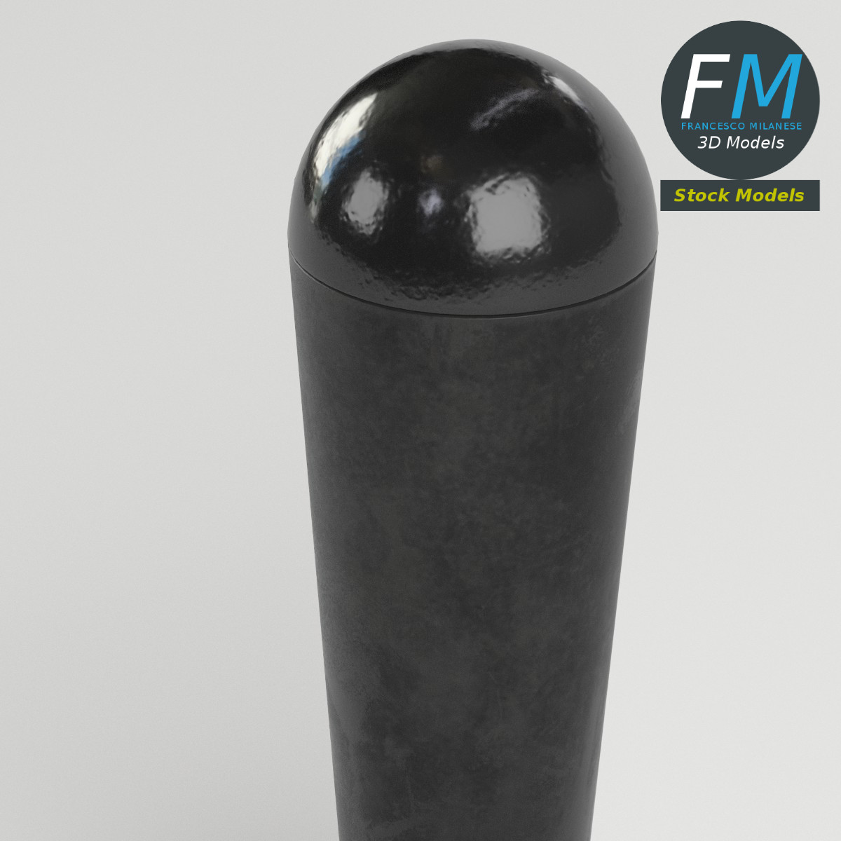 3D-Modell - Joystick-Ventilhebel - 02