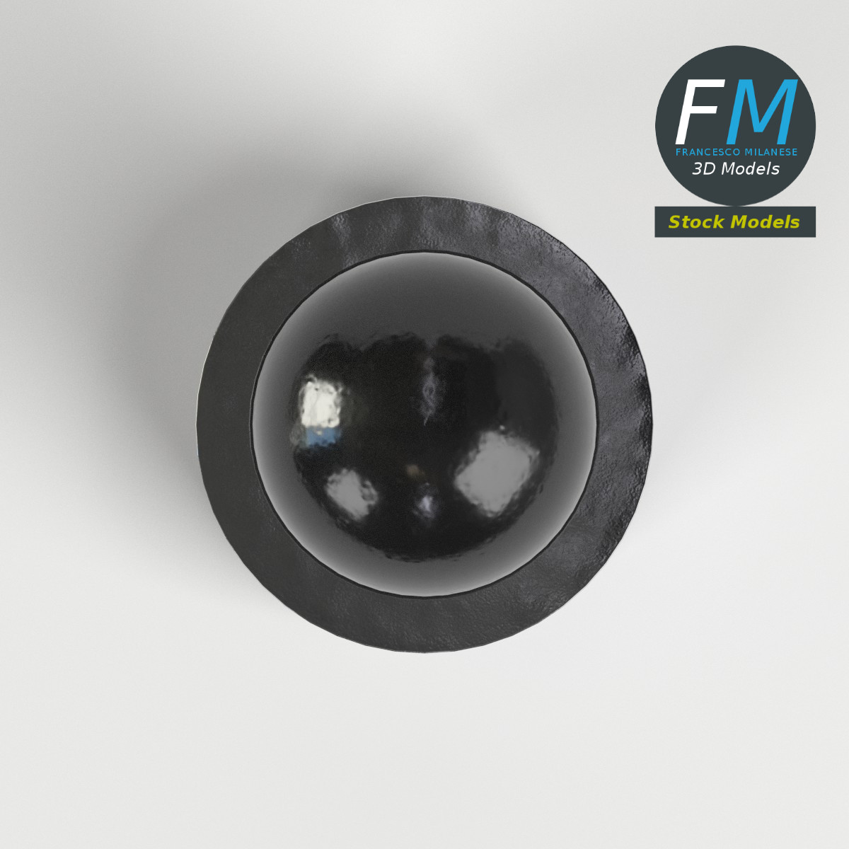 3D-Modell - Joystick-Ventilhebel - 06