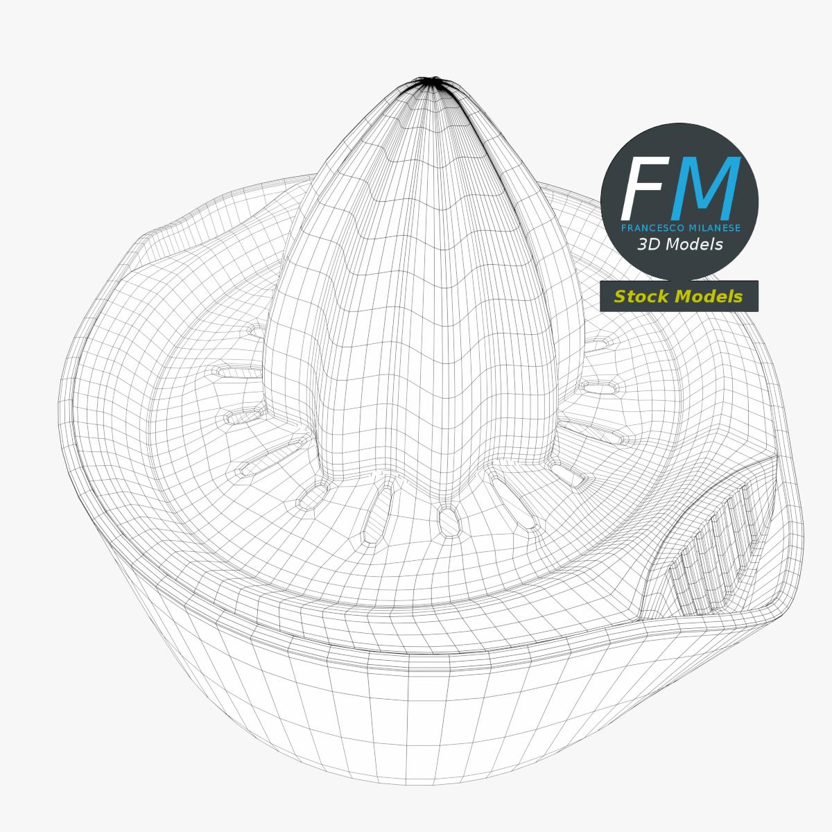 3D-Modell - Manuelle Zitruspresse - 07