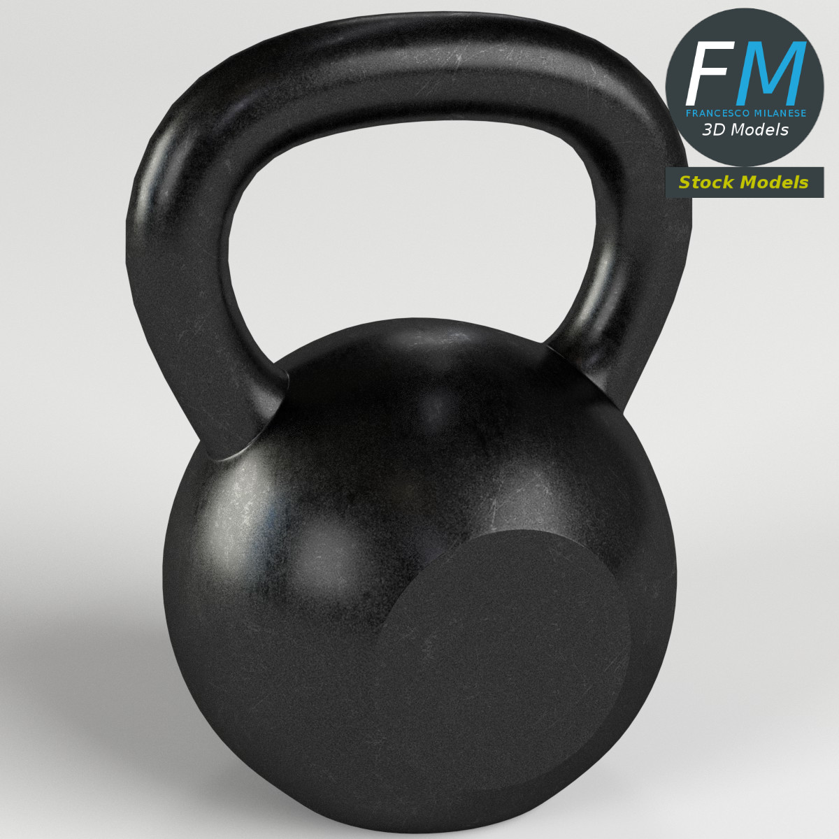 3D-Modell - Kettlebell - 03