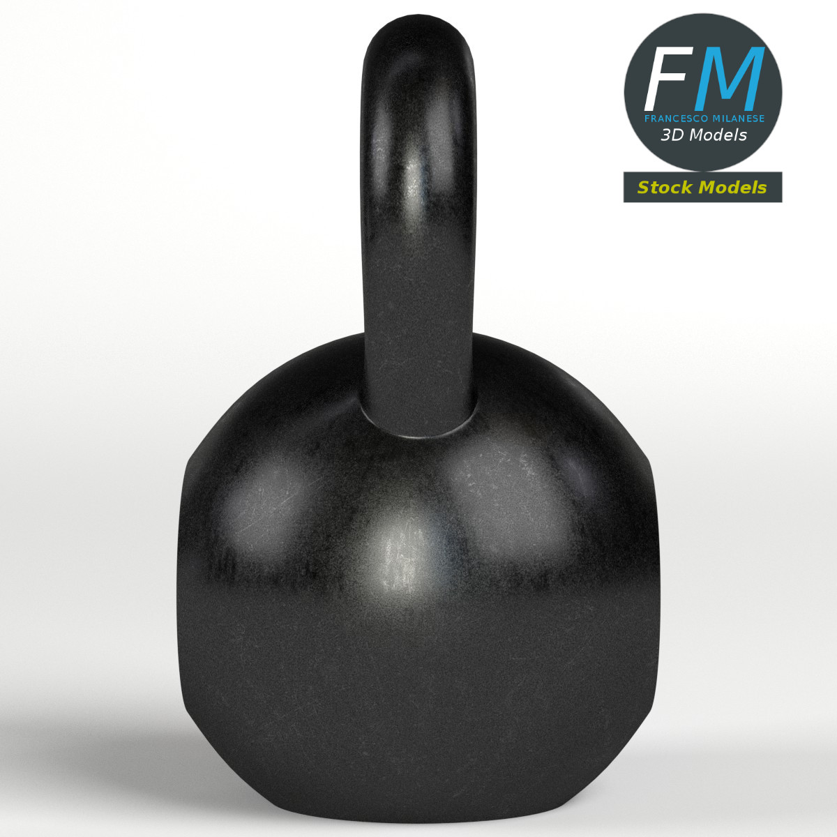 3D-Modell - Kettlebell - 04
