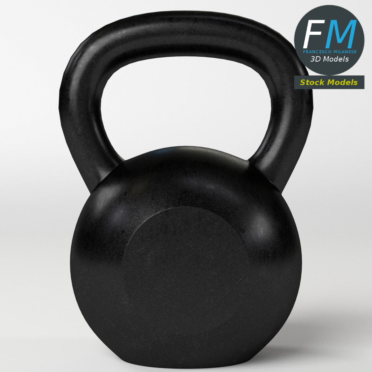 3D-Modell - Kettlebell - 05